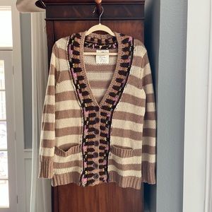 Anthropologie cardigan worn only a few times.